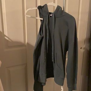 One sided Cold Shoulder Hoodie